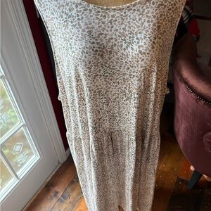 Leopard Print Women's Dress